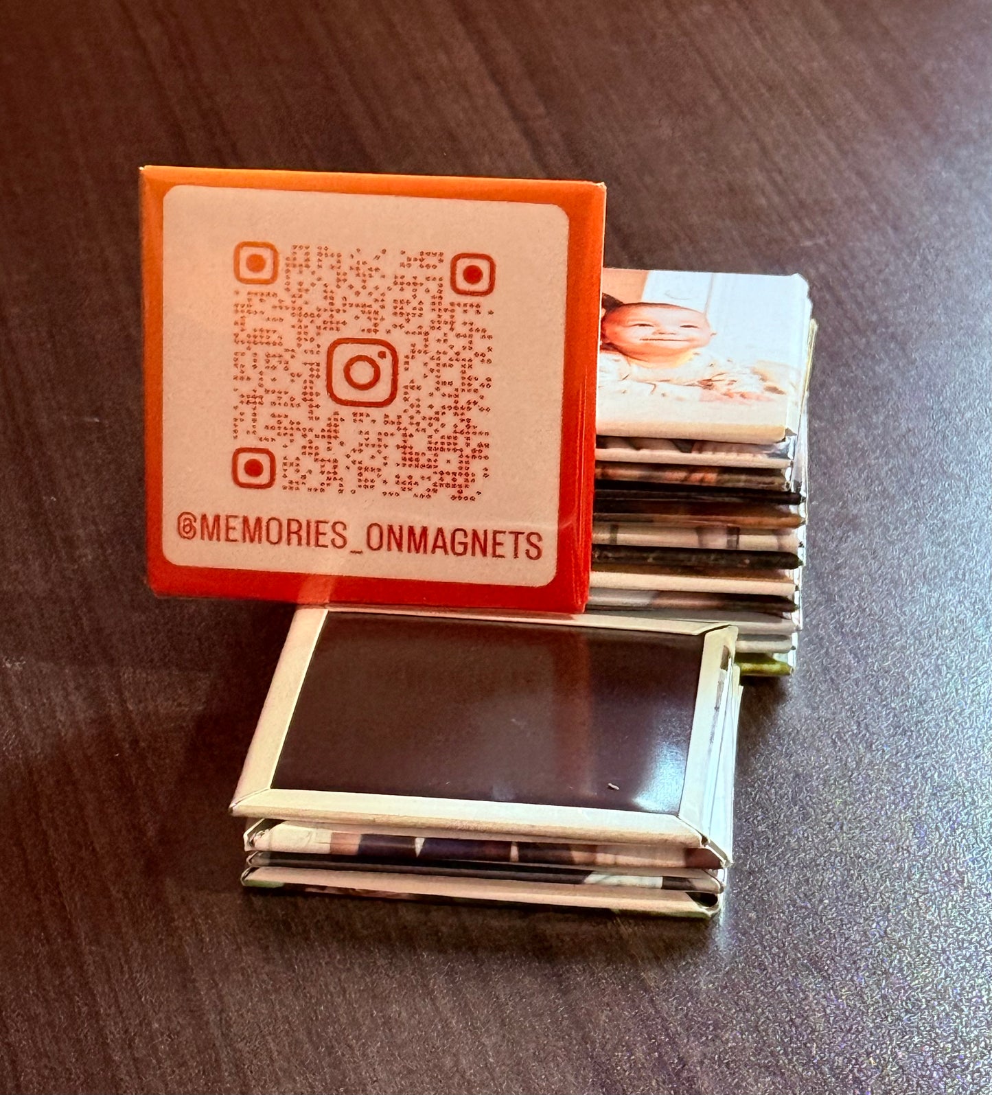 Set of 12 Custom Photo Magnets